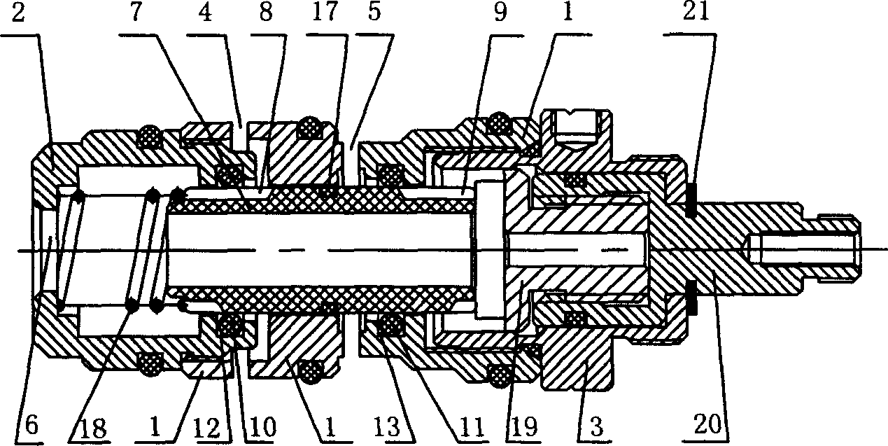 Temperature controlled valve core