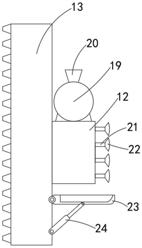 A water-based paint spraying equipment