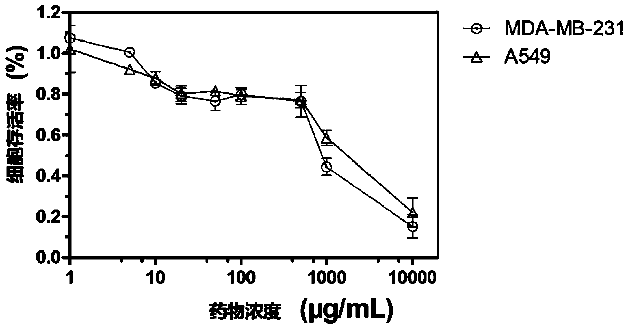 Chinese medicine composition used for treating tumor and preventing tumor relapse and metastasis and preparation method thereof
