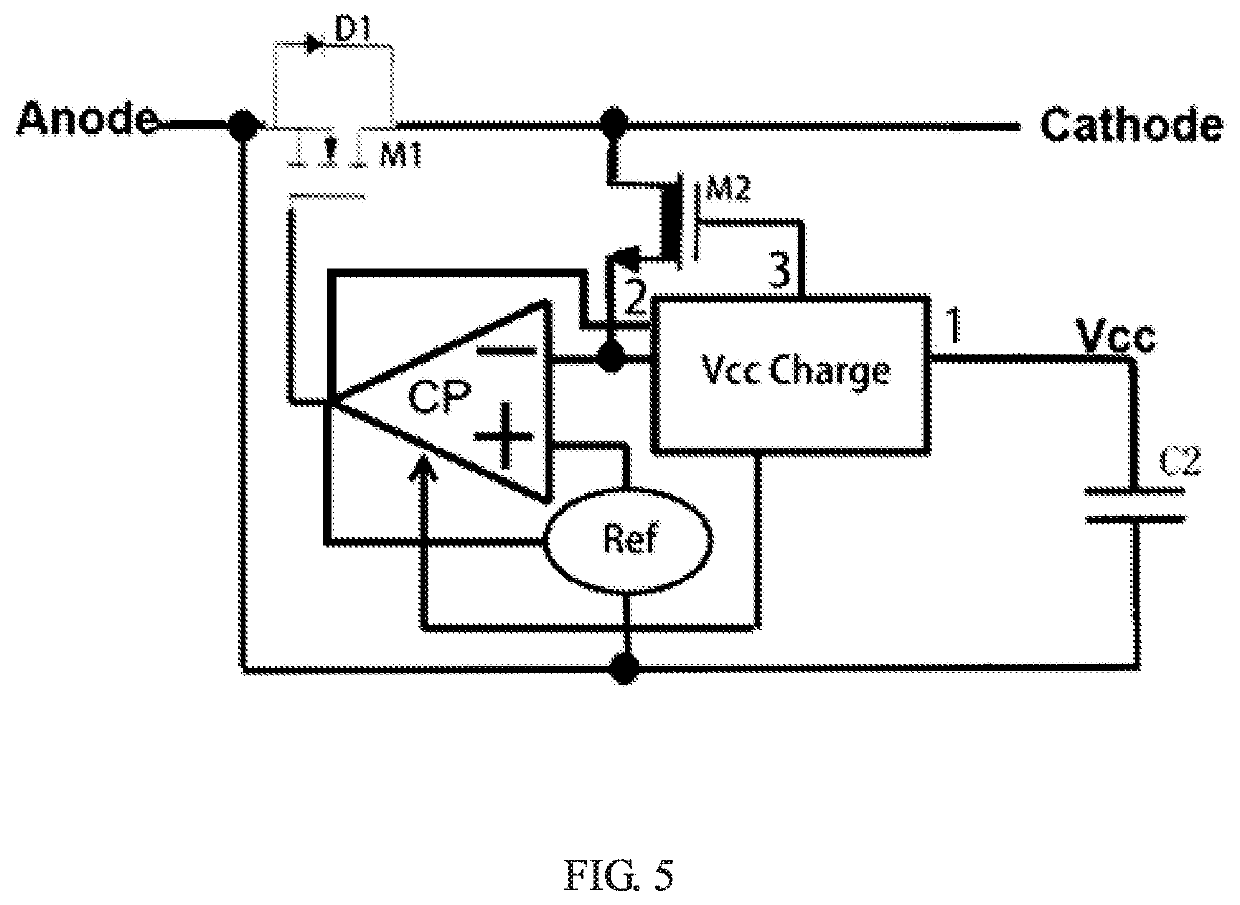 Electrical power conversion system, control method and bridge rectifier