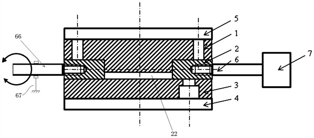 A dynamic rotary sintering molding method and molding device for a porous material