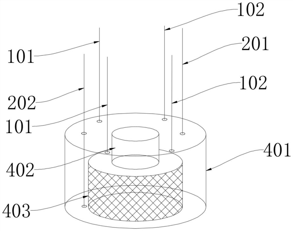 Pile foundation self-balancing test device with balance point compensation function and test method