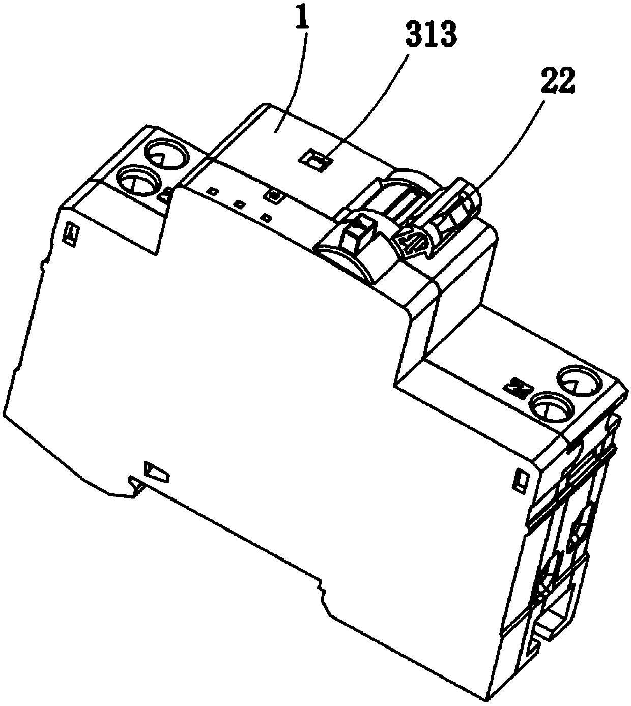 Residual current action circuit breaker