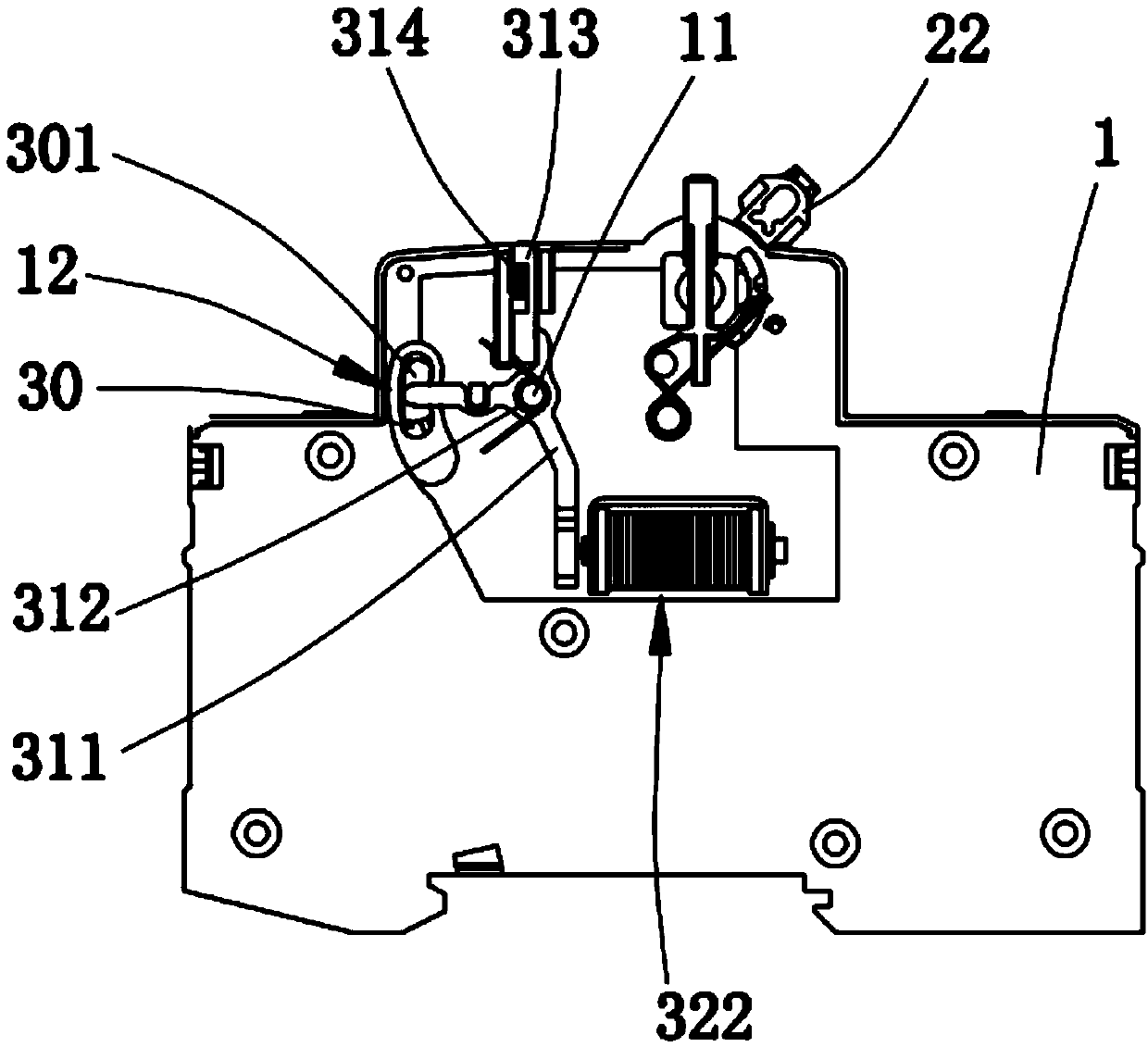 Residual current action circuit breaker