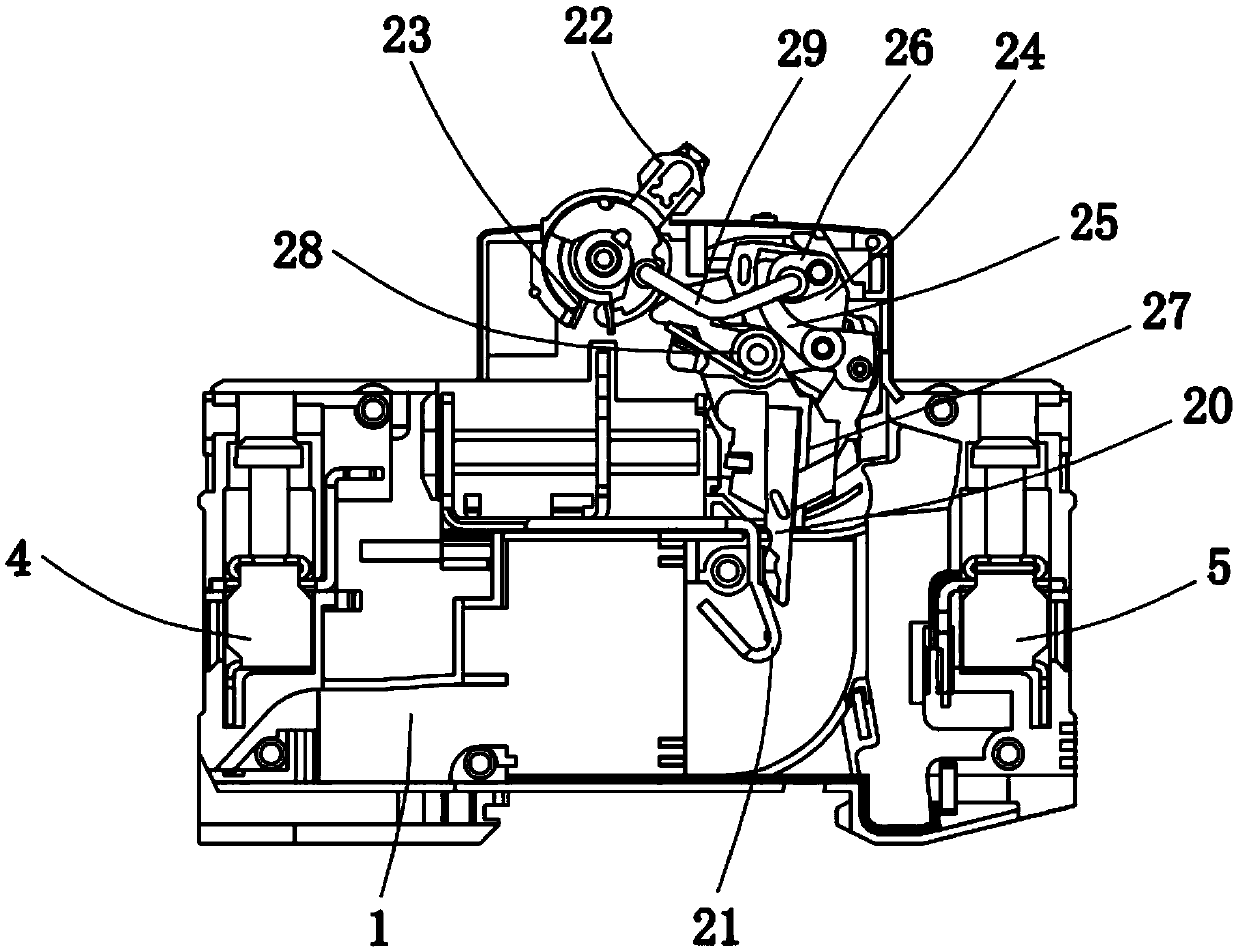 Residual current action circuit breaker