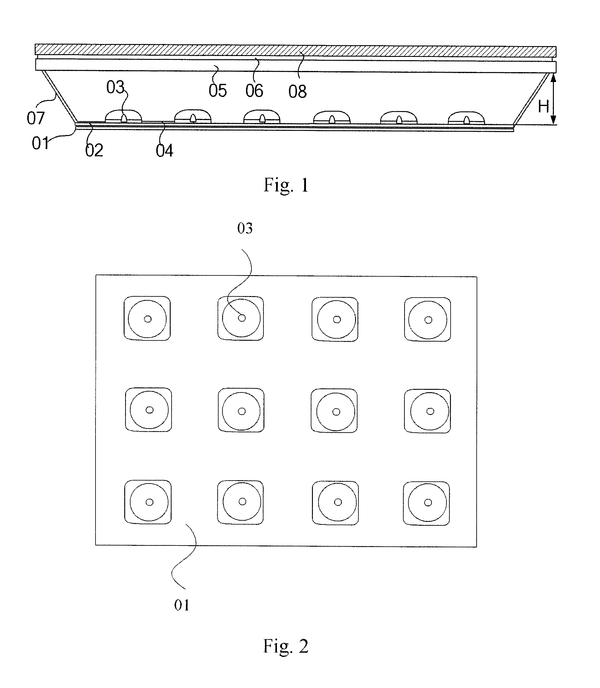 Direct-type backlight module and display apparatus