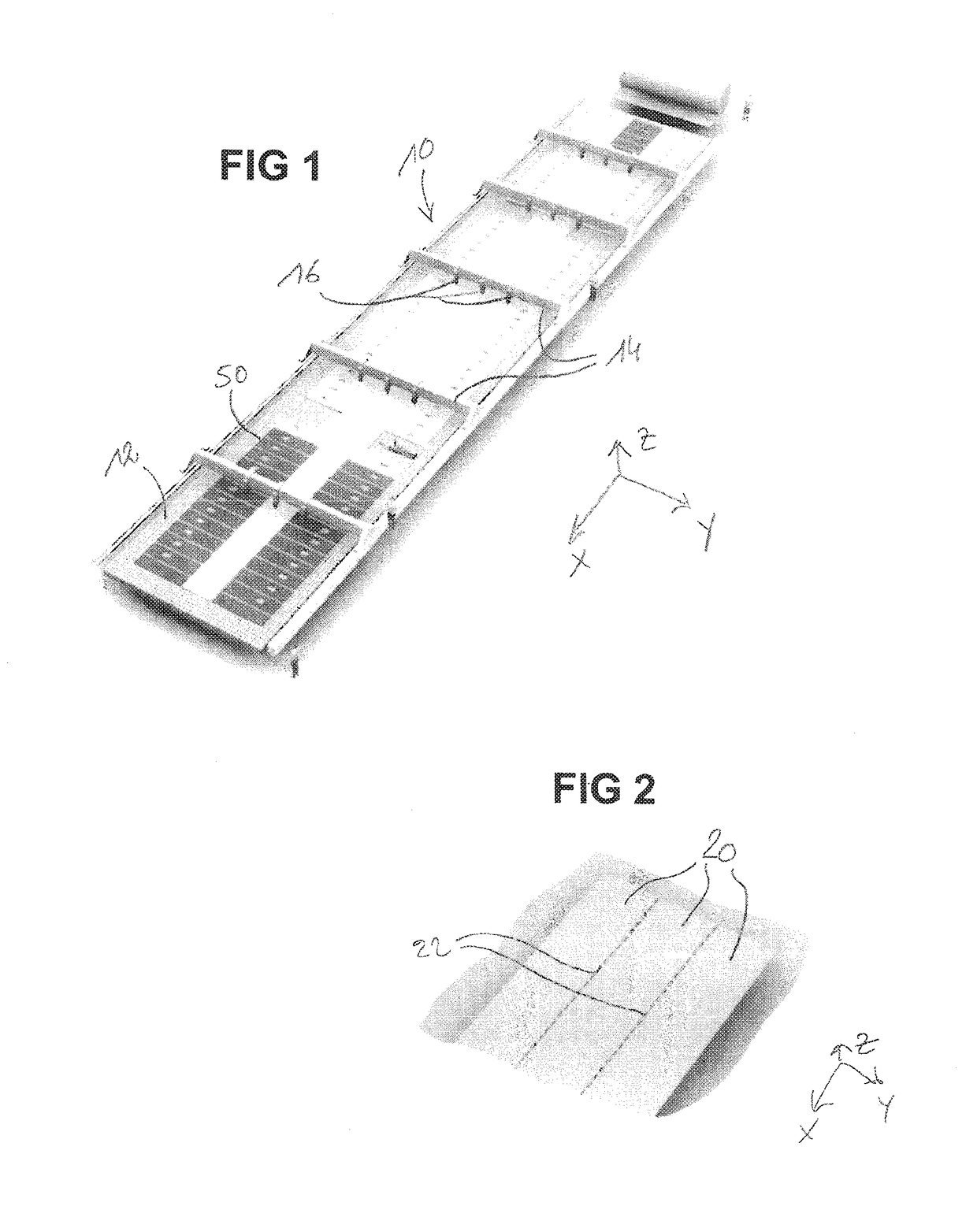 Method for manufacturing a thermoacoustic insulation module for an aircraft comprising a bending step