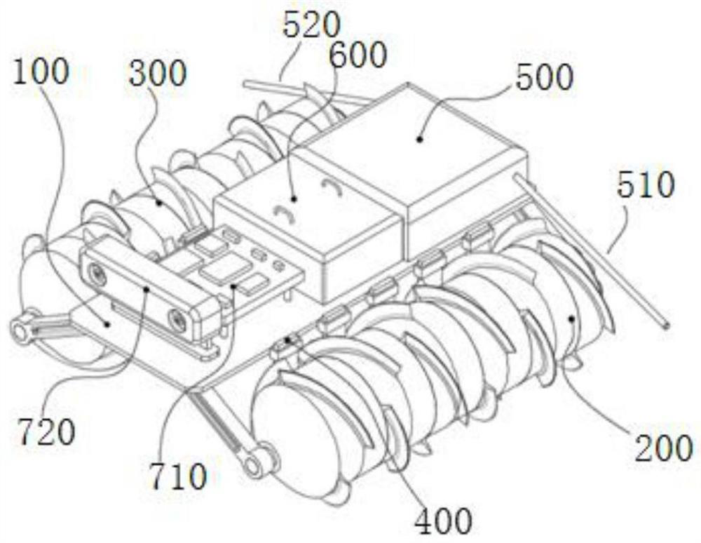 Corn inter-row operation robot and inter-row running control method thereof