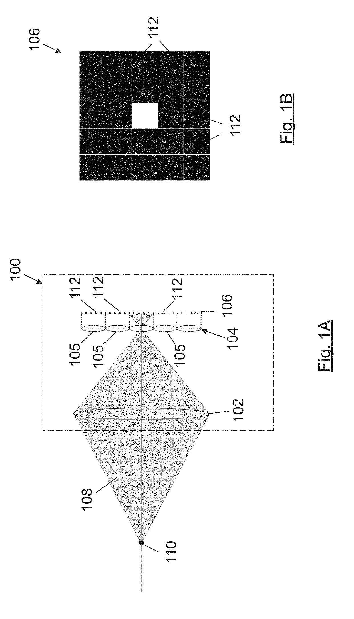 Device and method for obtaining distance information from views