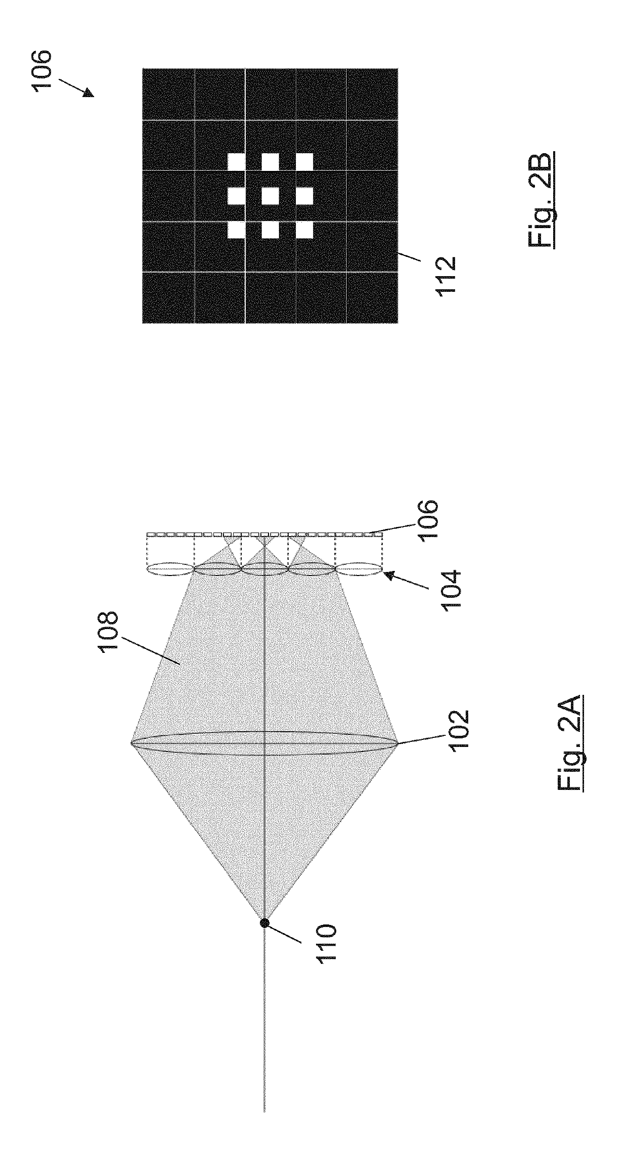 Device and method for obtaining distance information from views