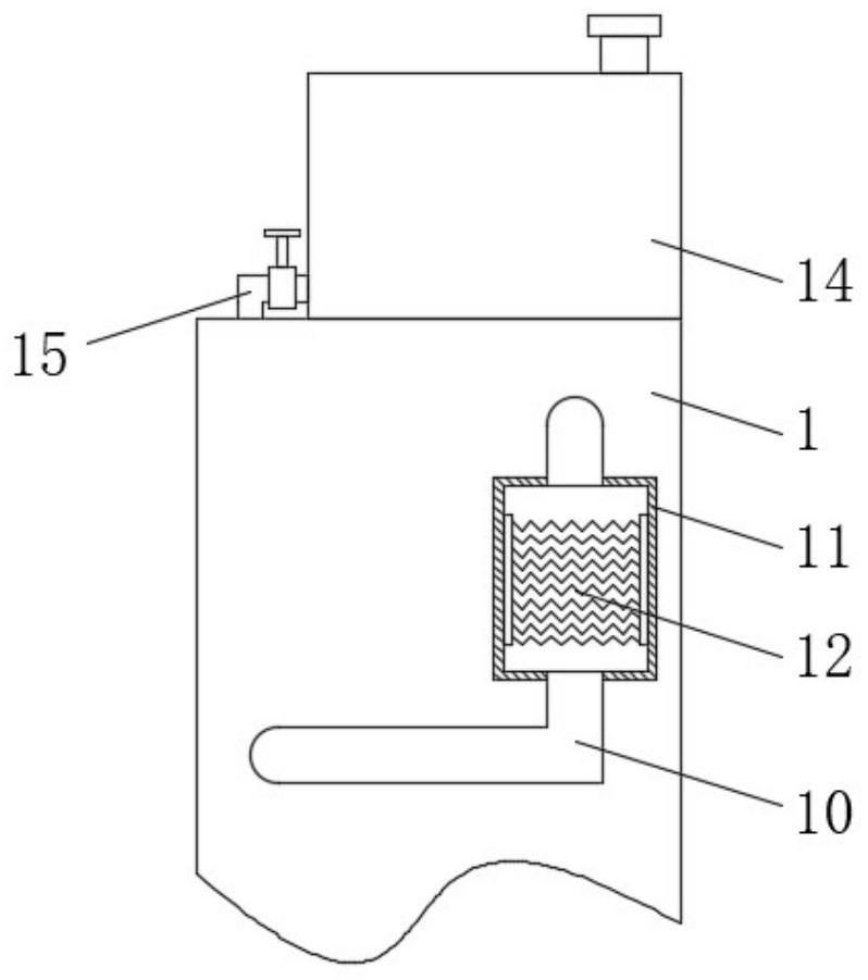 Cleaning and disinfecting device for rapid nursing of wounds of patients