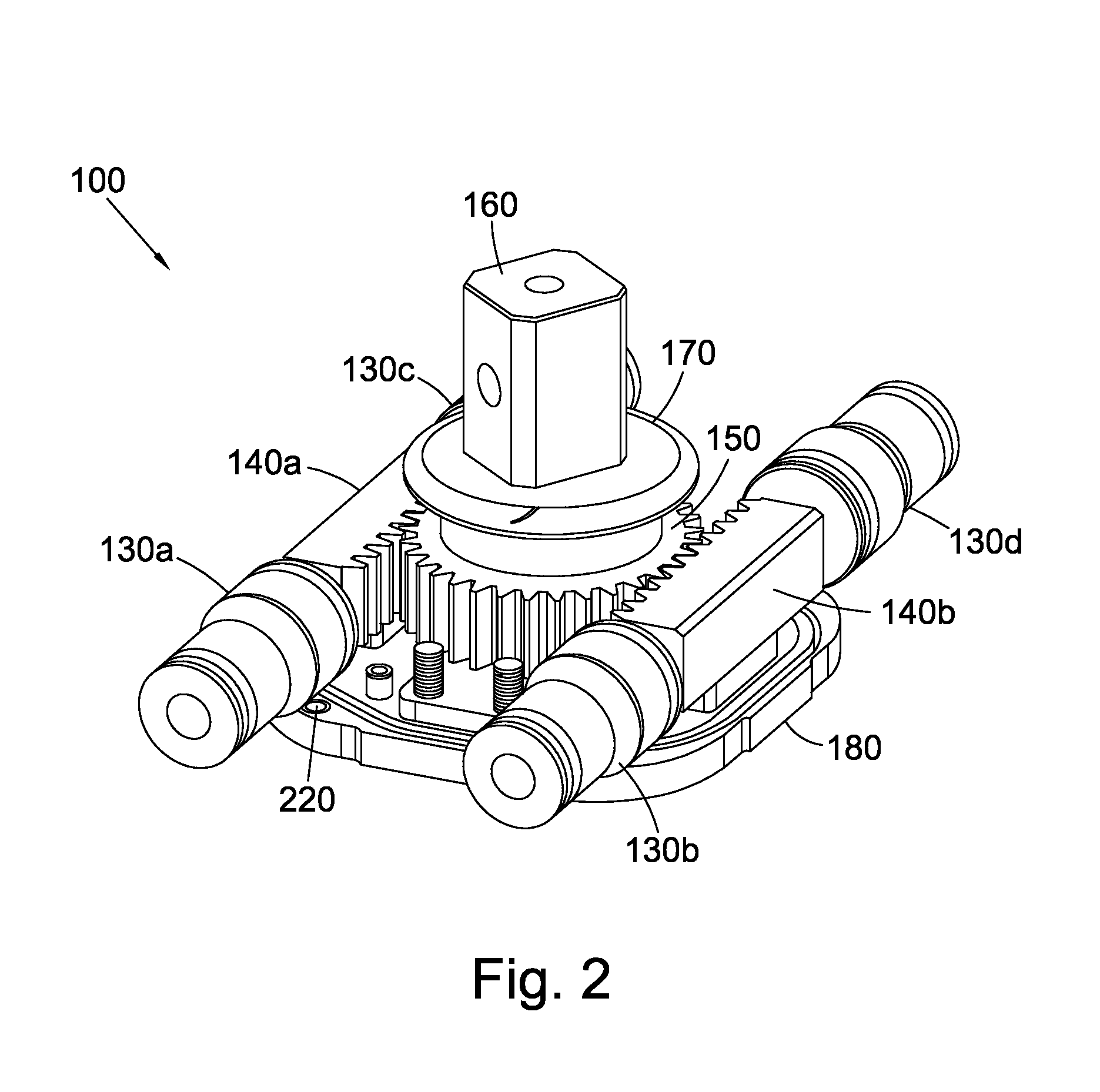 Railway point crank system