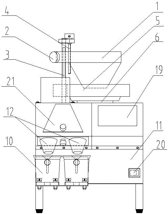 Medical automatic medicine counting machine and automatic medicine counting method thereof