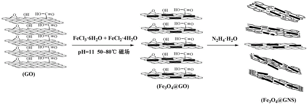 Oriented graphene/bismaleimide multilayer composite material and preparation method thereof