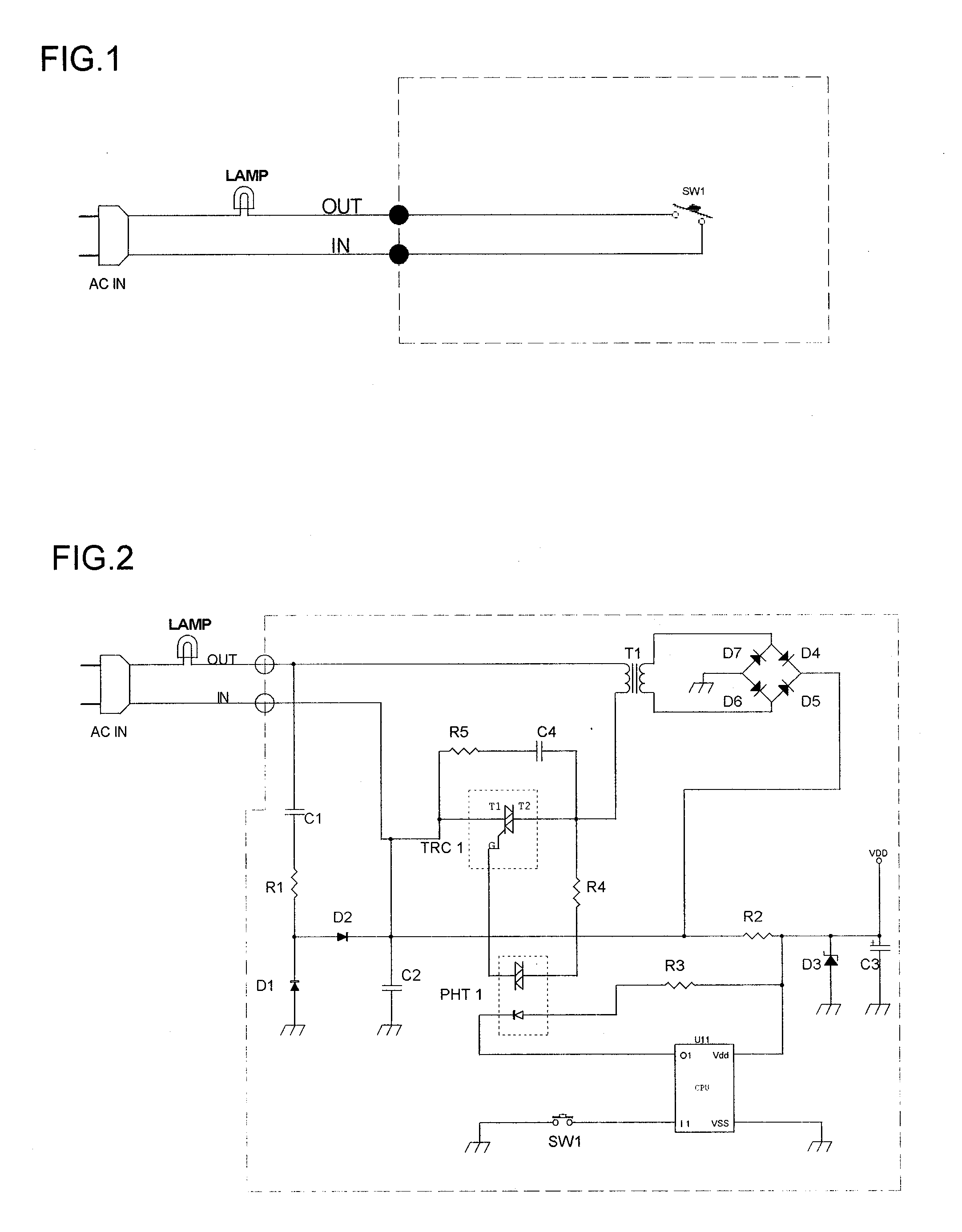 Power supply circuit for the wall mounted electronic switch