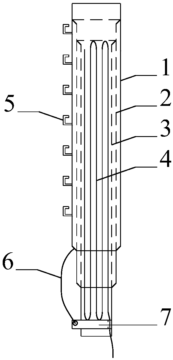Open-pit-mine muck-pile measuring marking method and used group reference scale