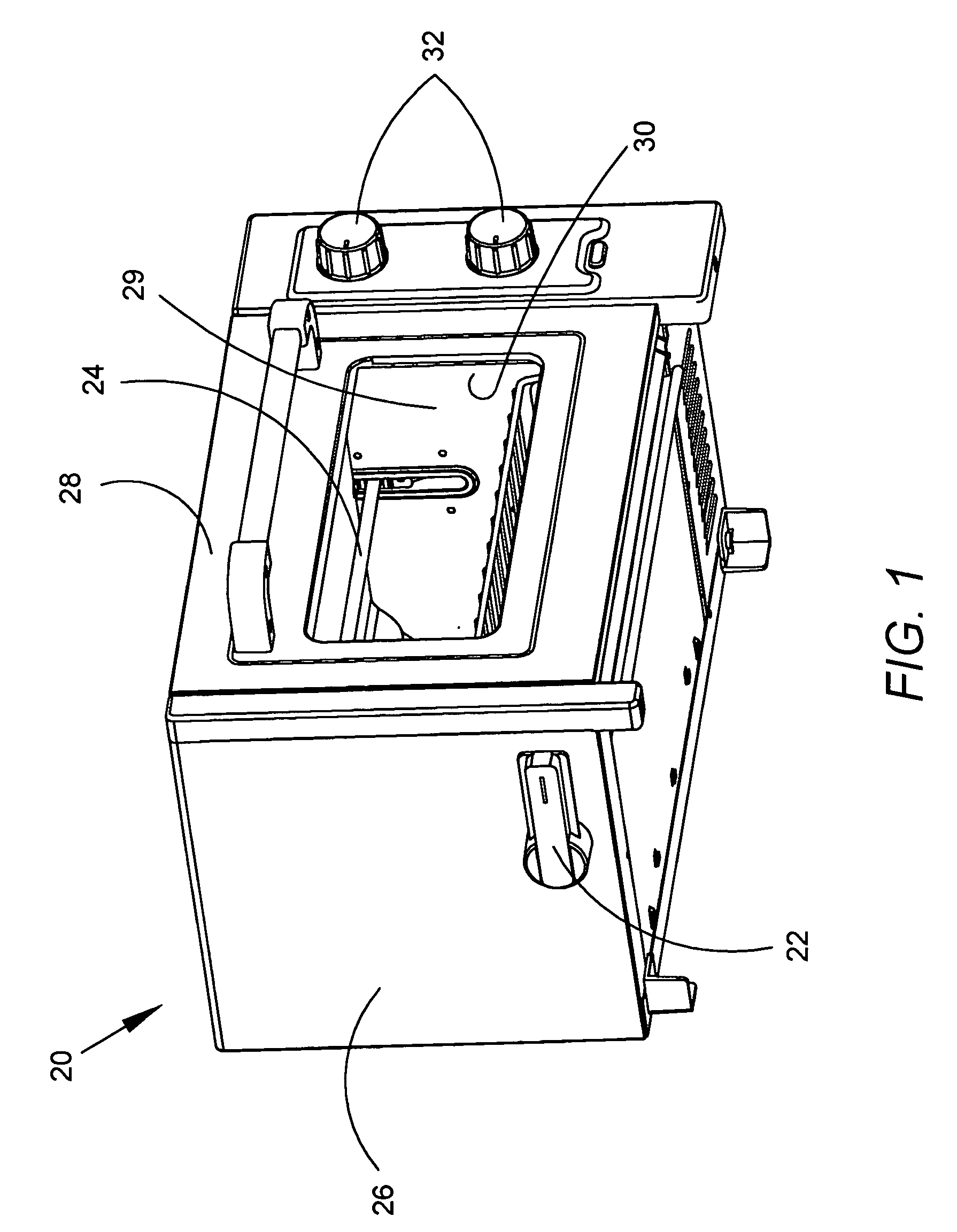 Reconfigurable food heating apparatus