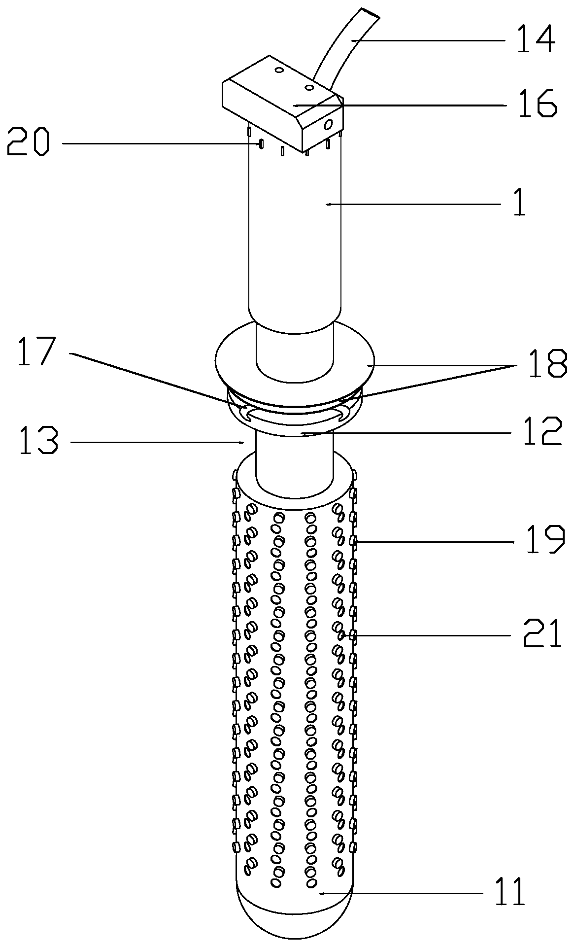 An auxiliary device for rectal surgery