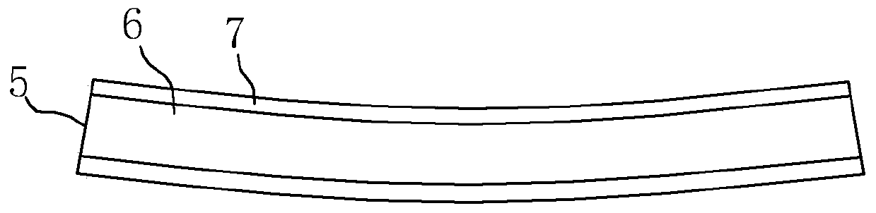 Abdomen-binding lower garment and manufacturing process thereof