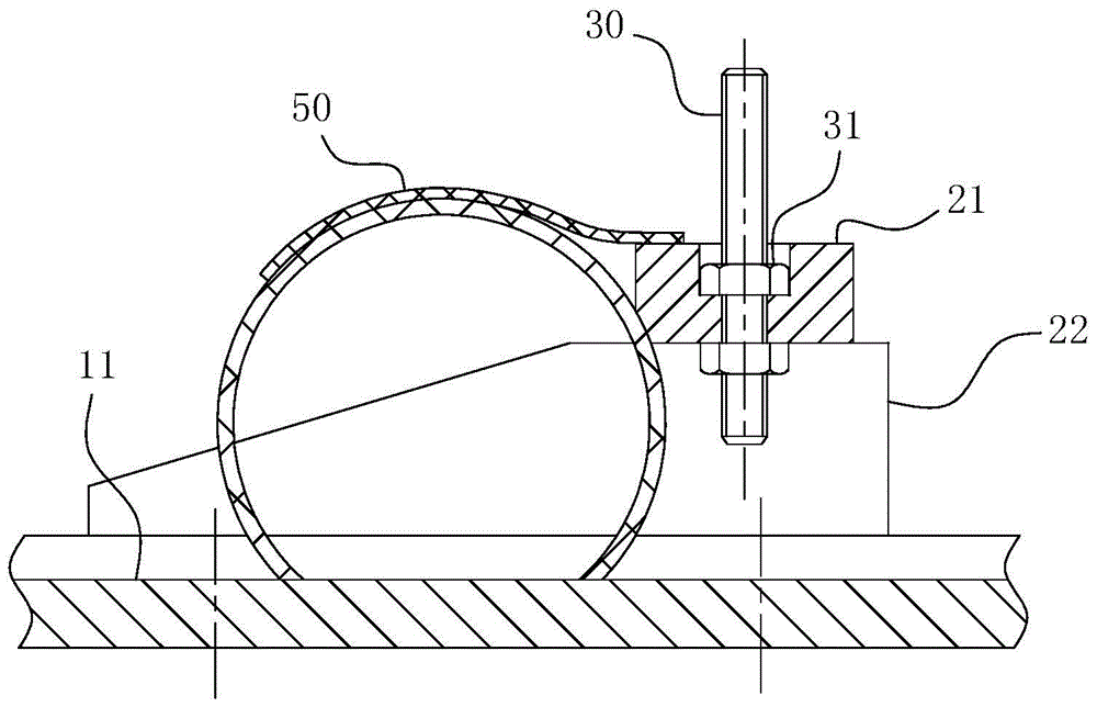 Fast-loading bag sorting workbench with snap-in buckle