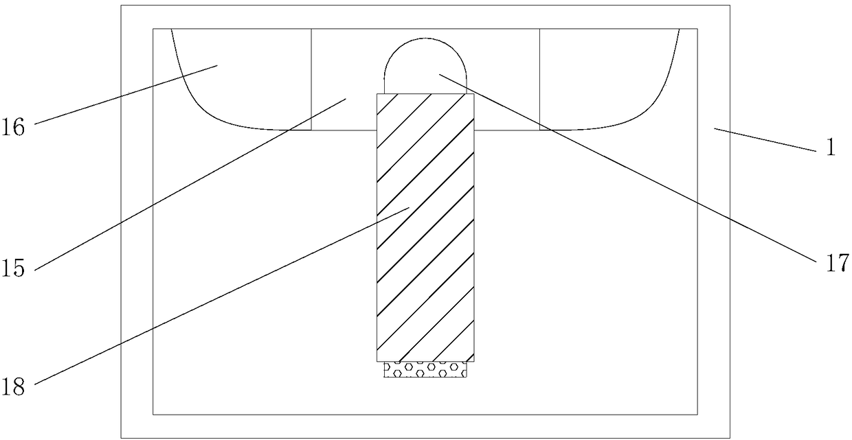 Device for polishing and dedusting surface of steel strip