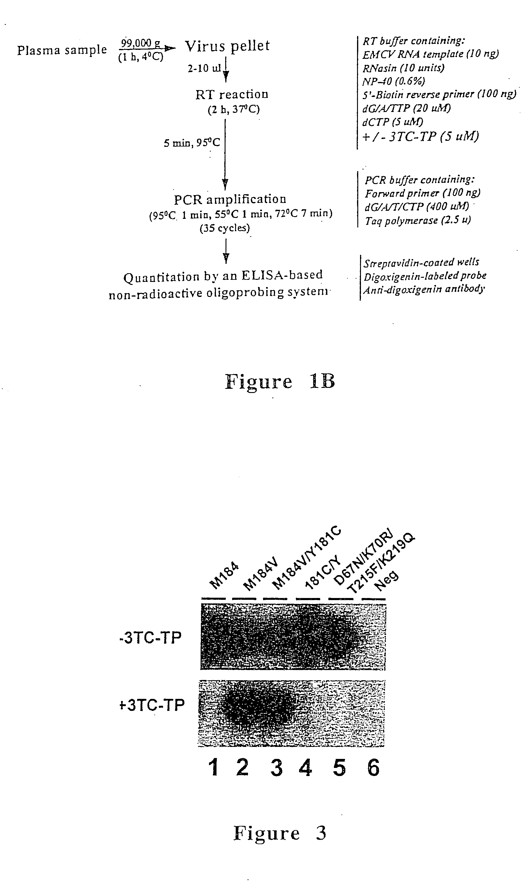 Method and kit for detecting resistance to anitviral drugs