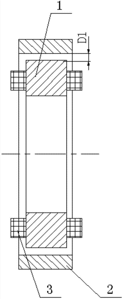 Low-loss and high-precision radial electromagnetic suspension bearing