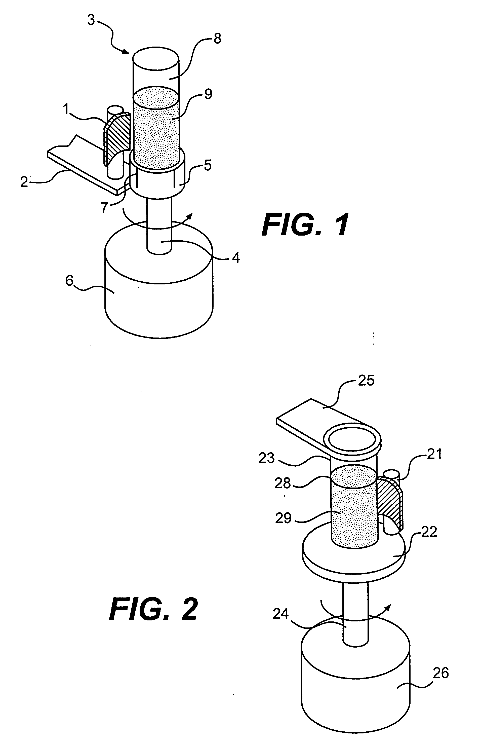 Apparatus for processing magnetic particles