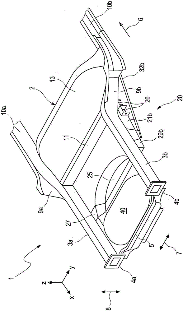 Motor vehicle and rear-end module therefor