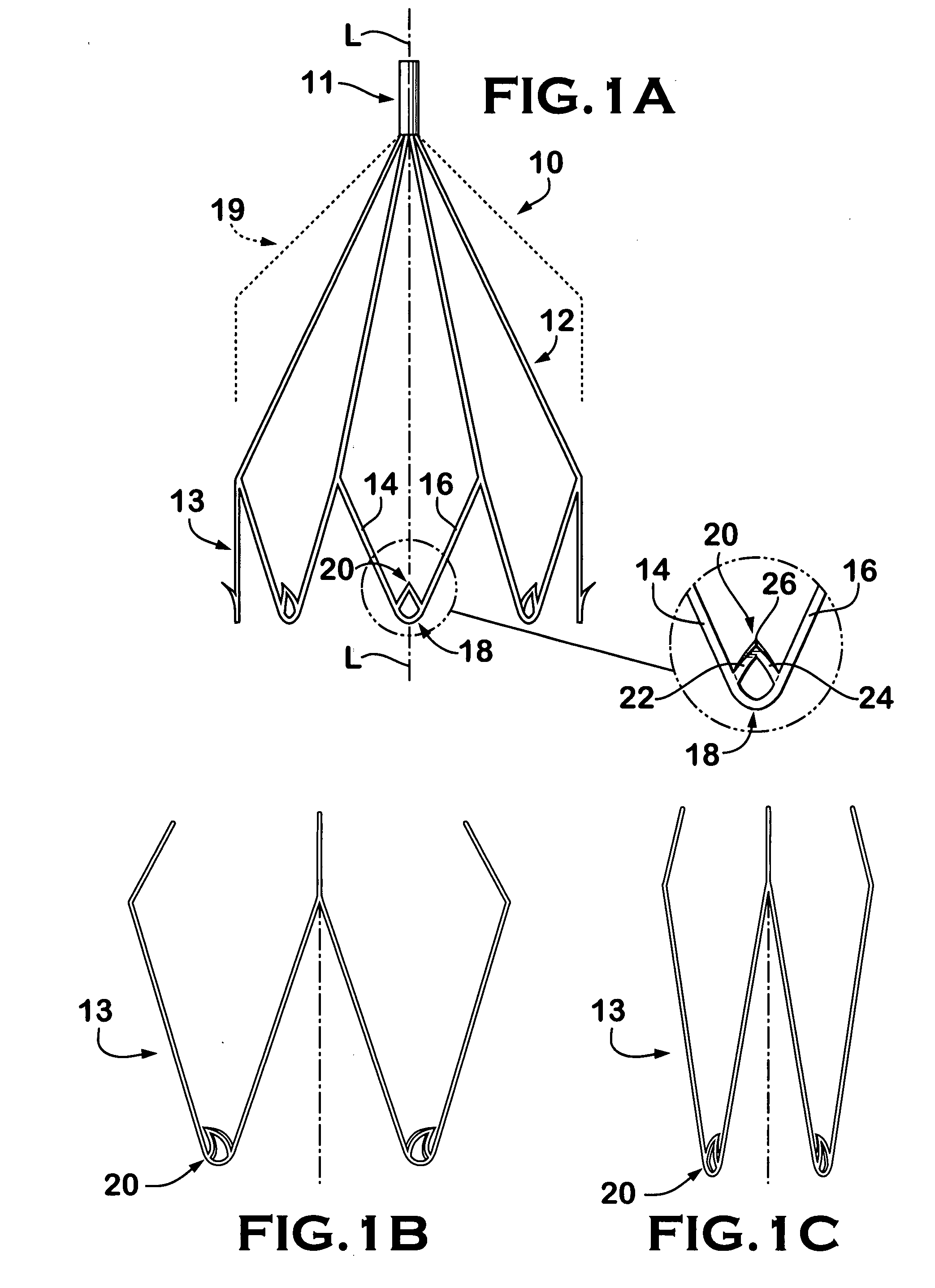 Ivc filter with translating hooks