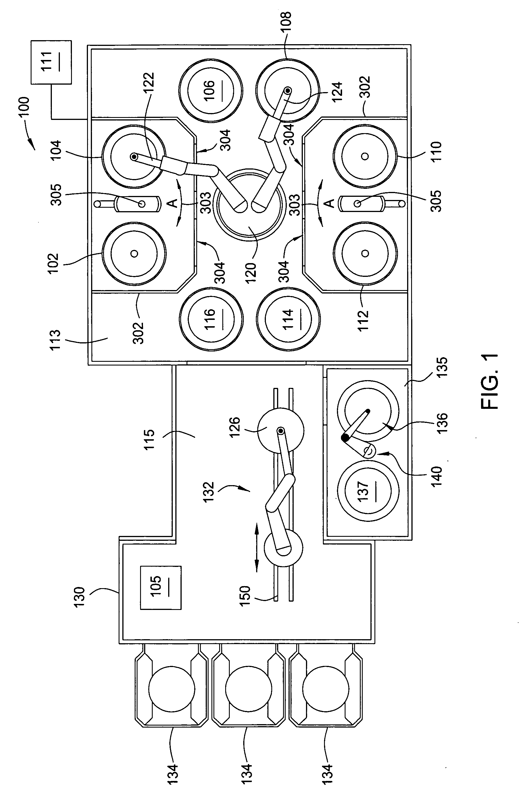 Apparatus for electroless deposition of metals onto semiconductor substrates
