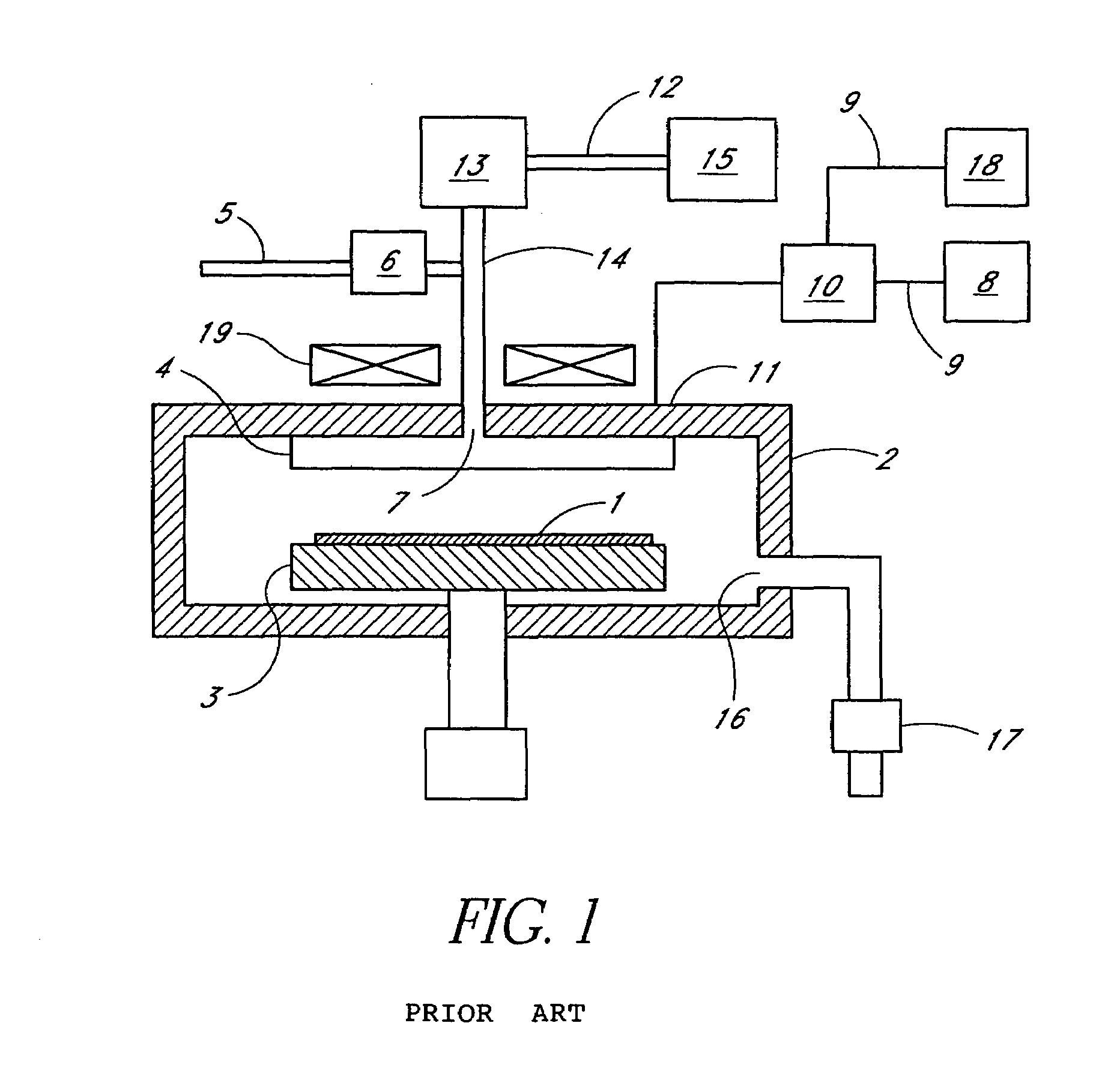 Method of cleaning CVD equipment processing chamber