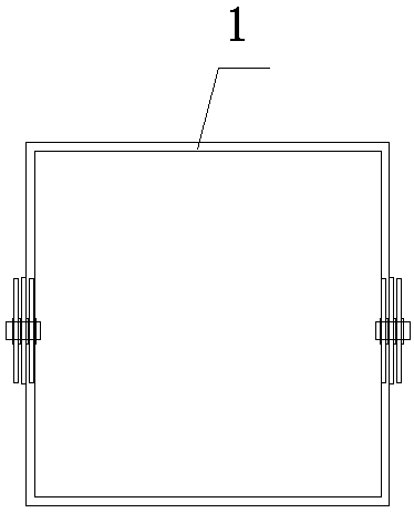 Vertical lifting and horizontal alignment lifting method of main chord member
