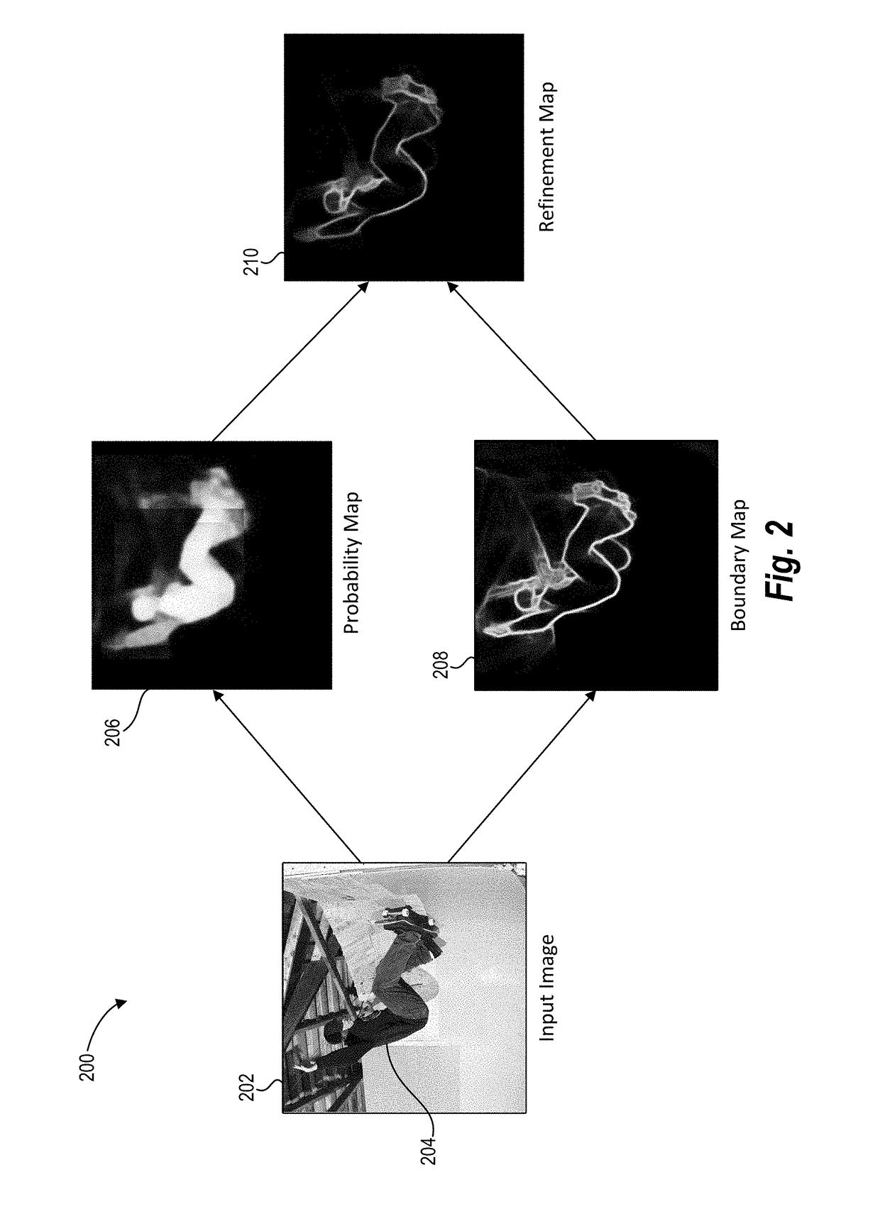 Utilizing deep learning for boundary-aware image segmentation