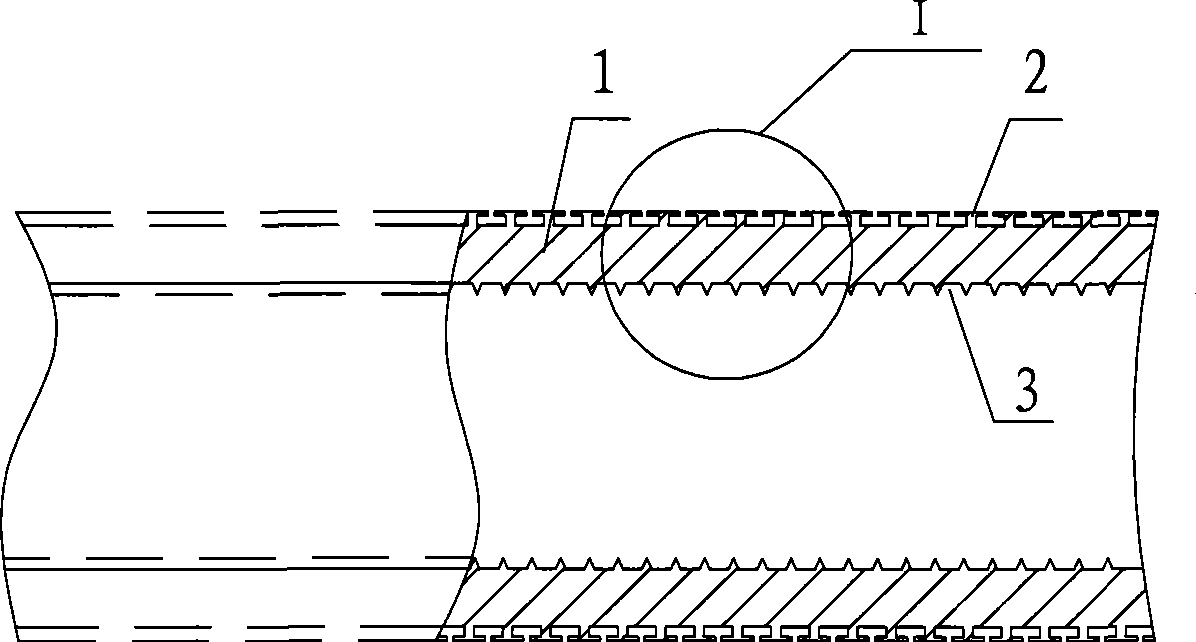 Heat transfer tube for evaporator and method of manufacturing same