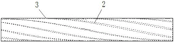 Composite material ground roller shaft core