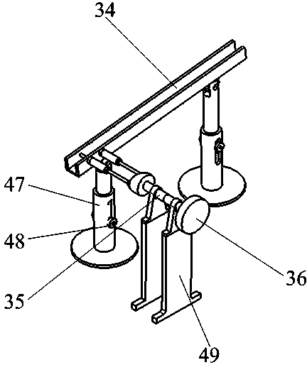 Walnut feeding, conveying, isolating and shelling all-in-one machine