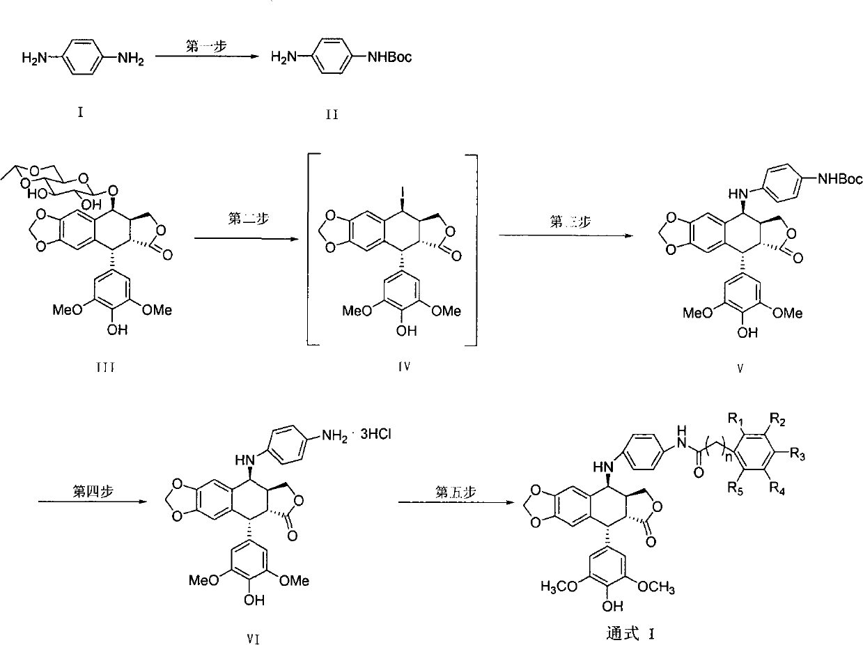 4-Substituted anilino epipodophyllotoxin derivatives and their uses