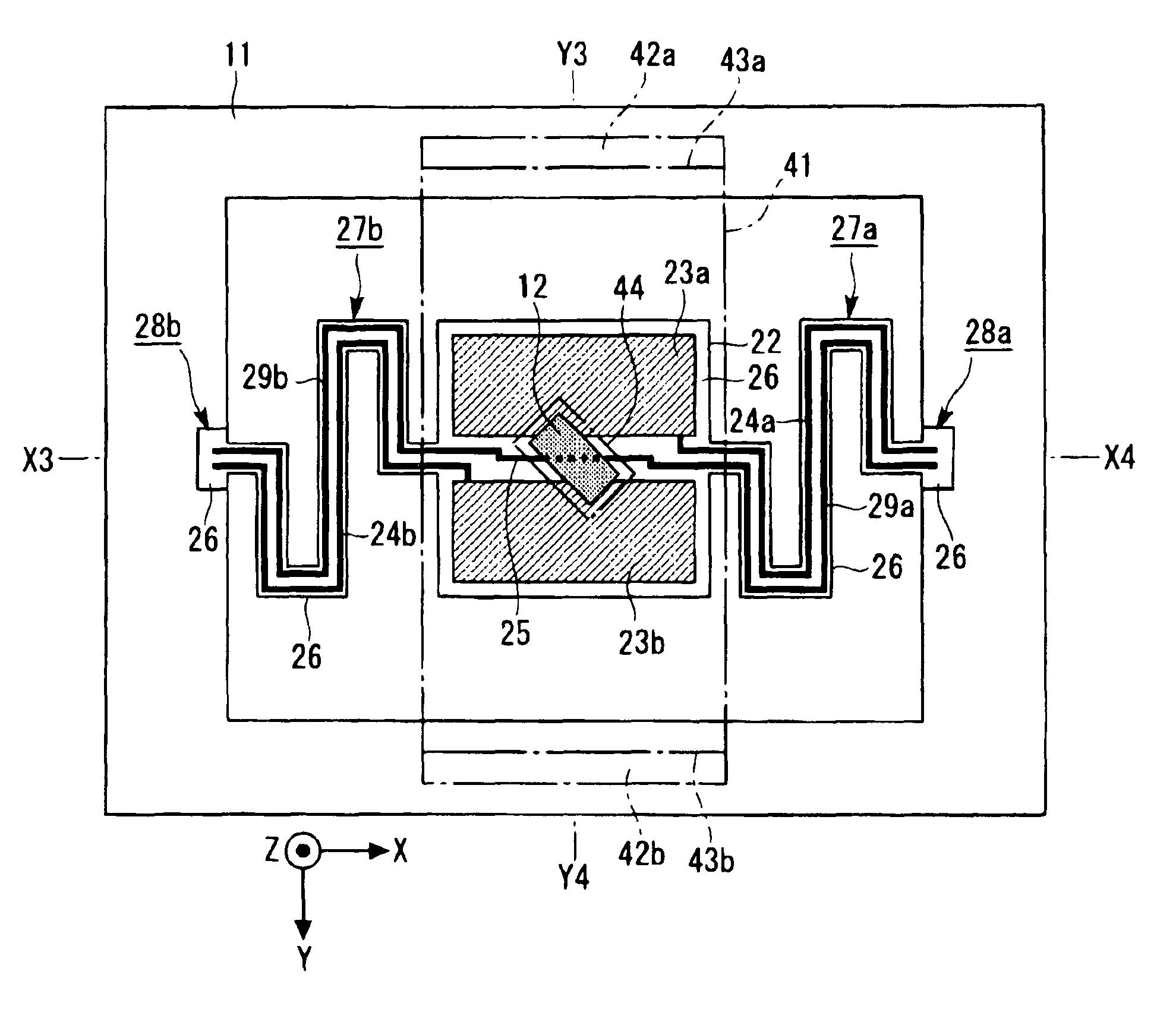 Micro-actuator utilizing electrostatic and Lorentz forces, and micro-actuator device, optical switch and optical switch array using the same