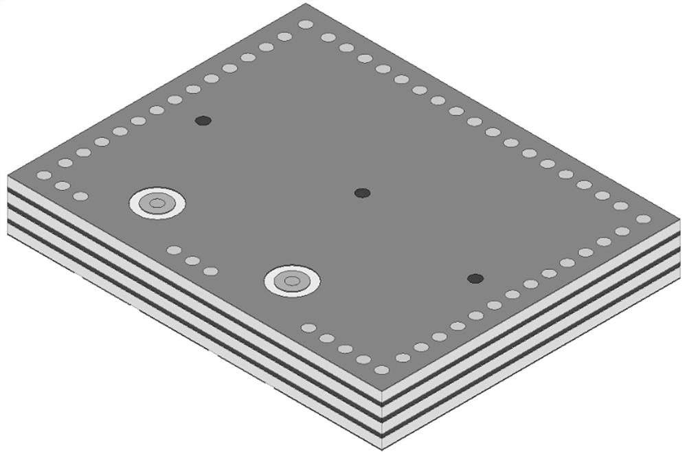 Miniaturized helical surface mountable bandpass filter based on multilayer PCB structure