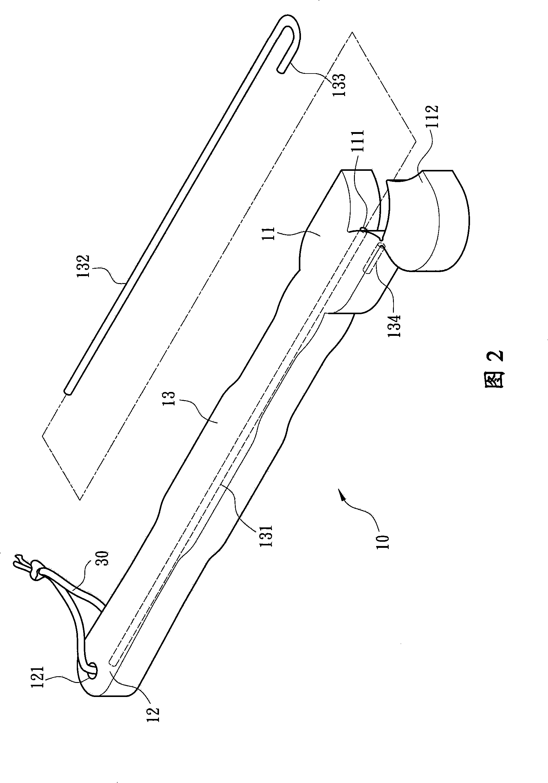 Adjustable shower handle