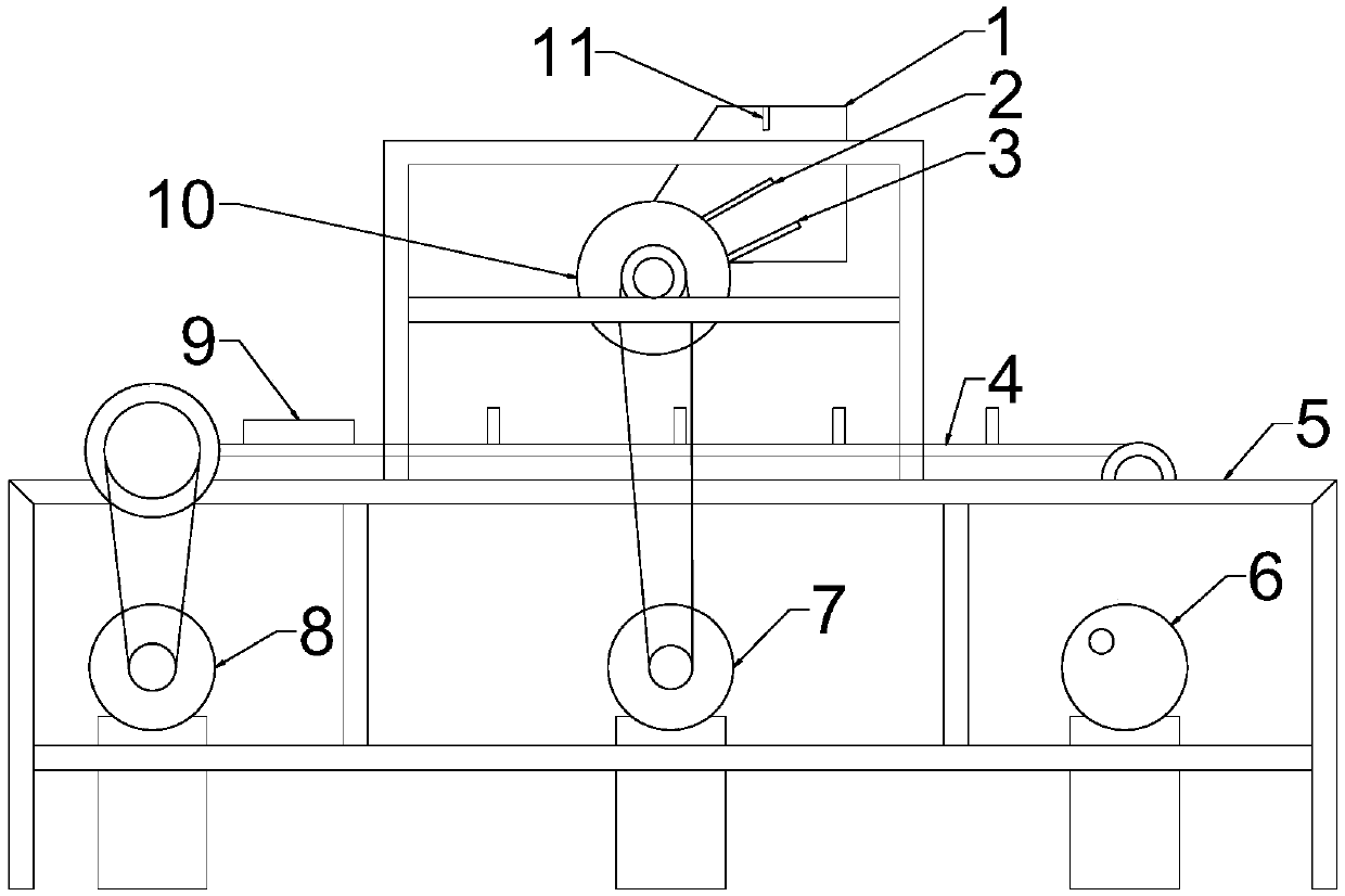 Jet drum type seed metering device for tomato seeding