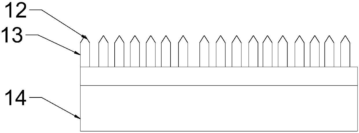 Jet drum type seed metering device for tomato seeding