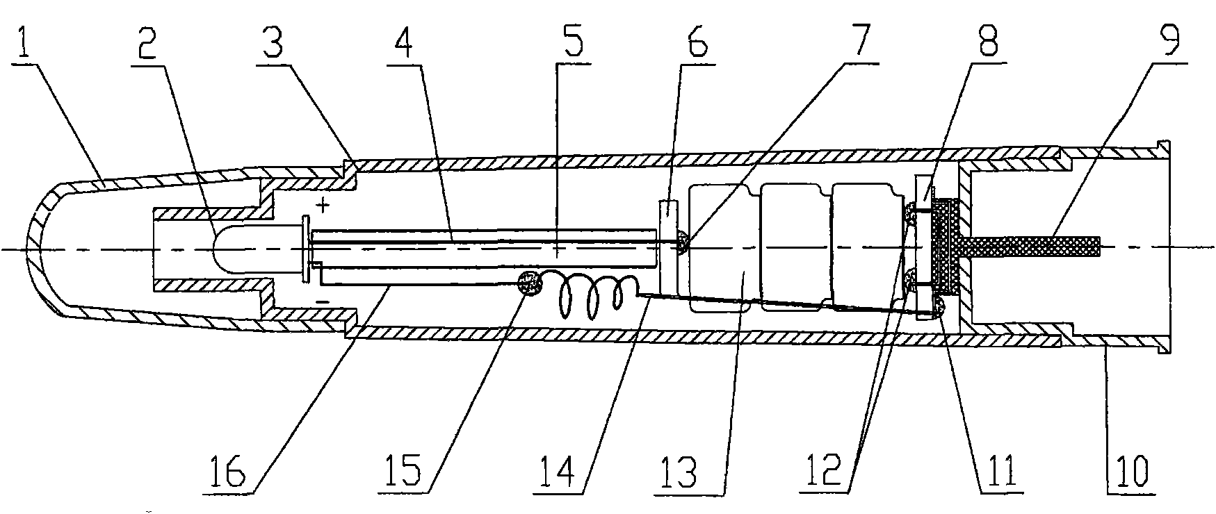 Currency detection pen and manufacturing method thereof