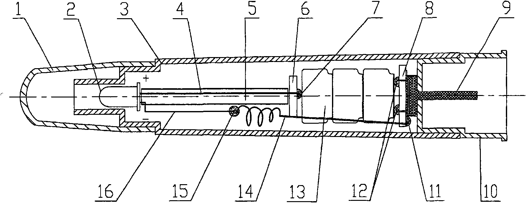 Currency detection pen and manufacturing method thereof