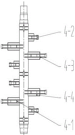 Smashing and stirring mechanism of harmless processing machine for livestock and poultry died of diseases