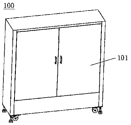 Foodstuff supply system of intelligent kitchen and implementation method thereof