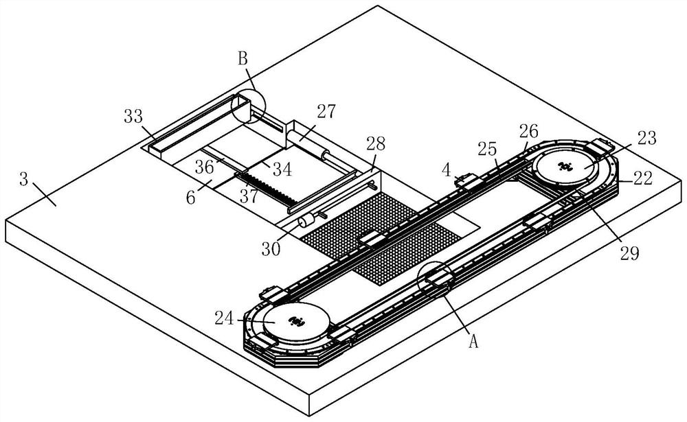 Automobile longitudinal beam forming die