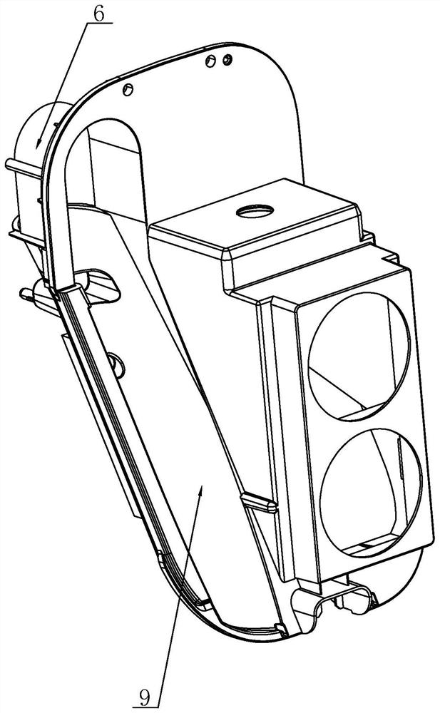 Gas taking assembly and bubble machine