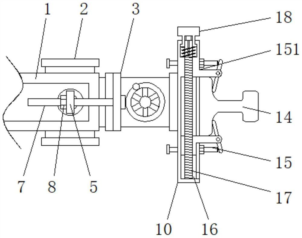 An open fine-tuning and positioning mechanical jig for surface processing of railway rails